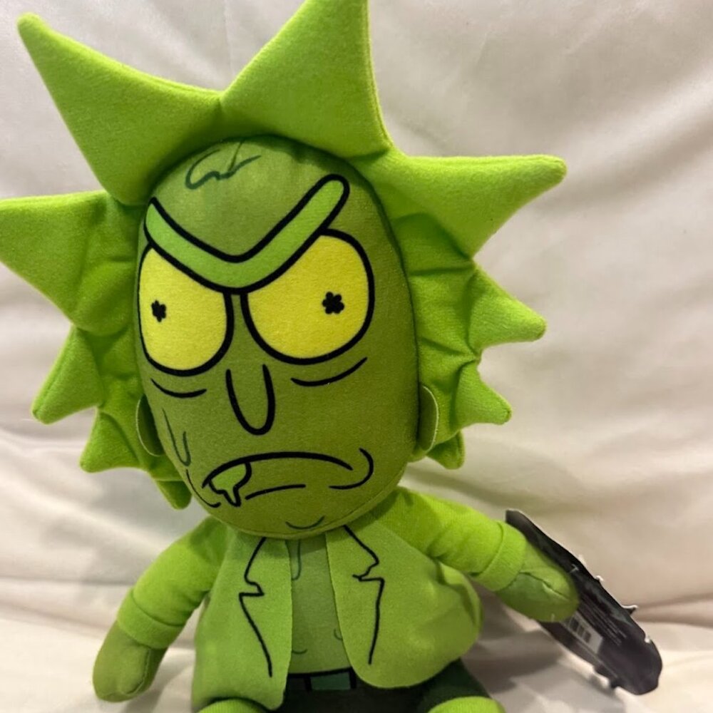 Rick and Morty Rick Plush 10" Plush Stuffed Doll Toy